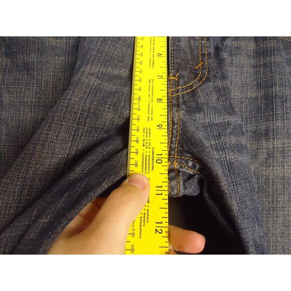 Levi’s 559 Straight Leg Mid Rise Jeans Medium Was Mens Size 32x30 - Picture 6 of 8